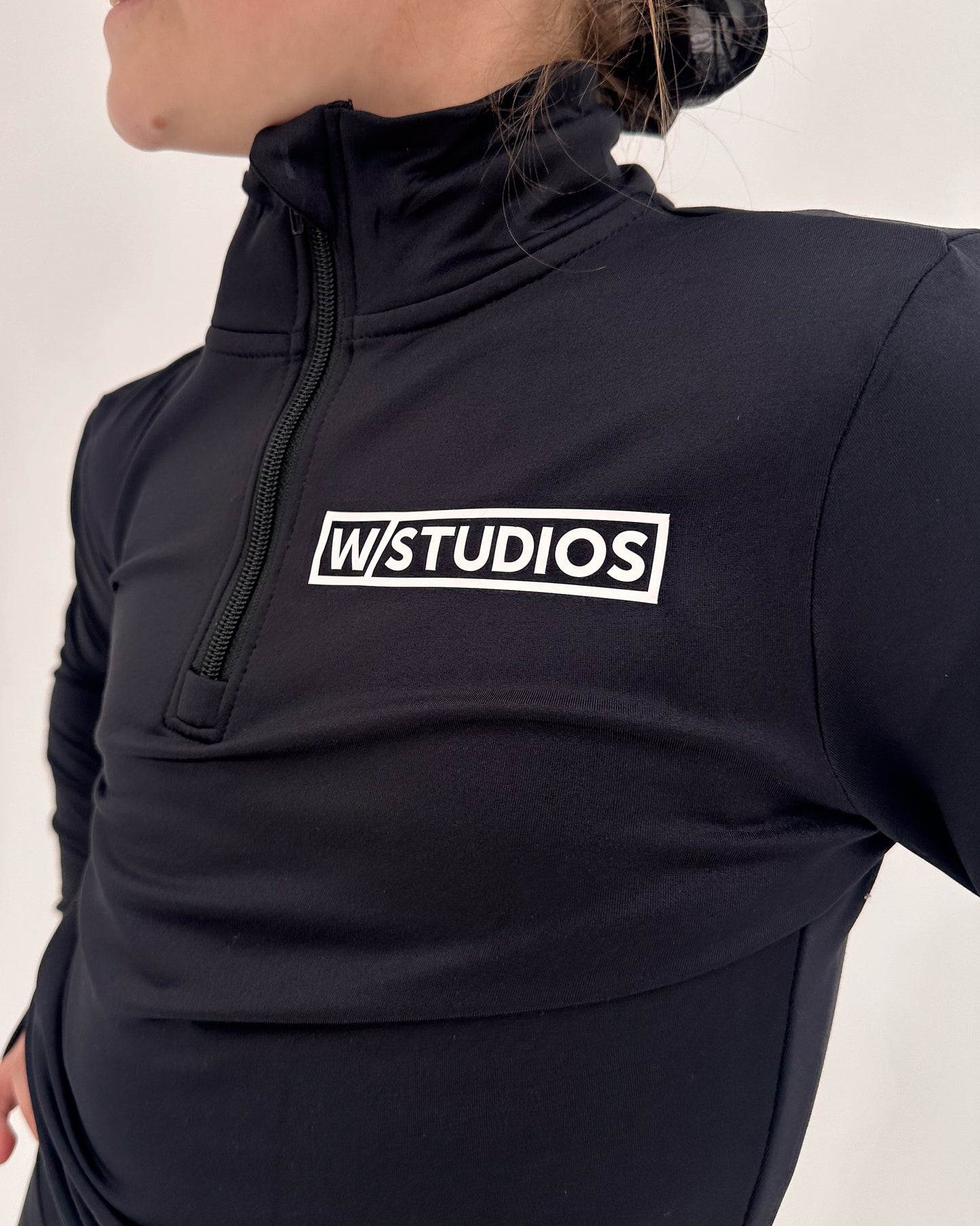 Cropped Training Jacket - 1/4 Zip