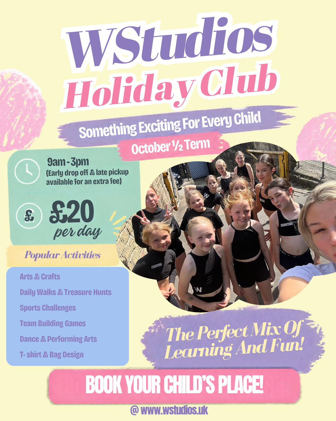 October Holiday club