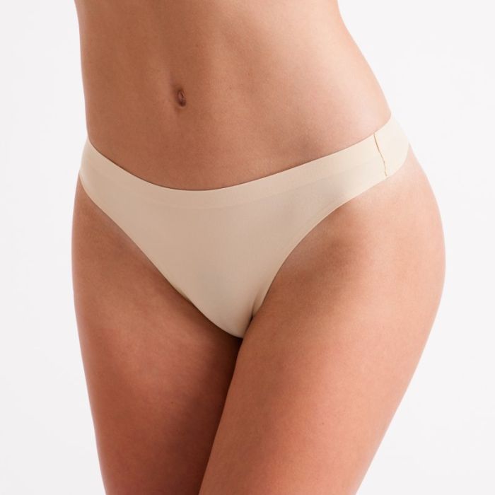 Invisible Low Rise Nude Thong