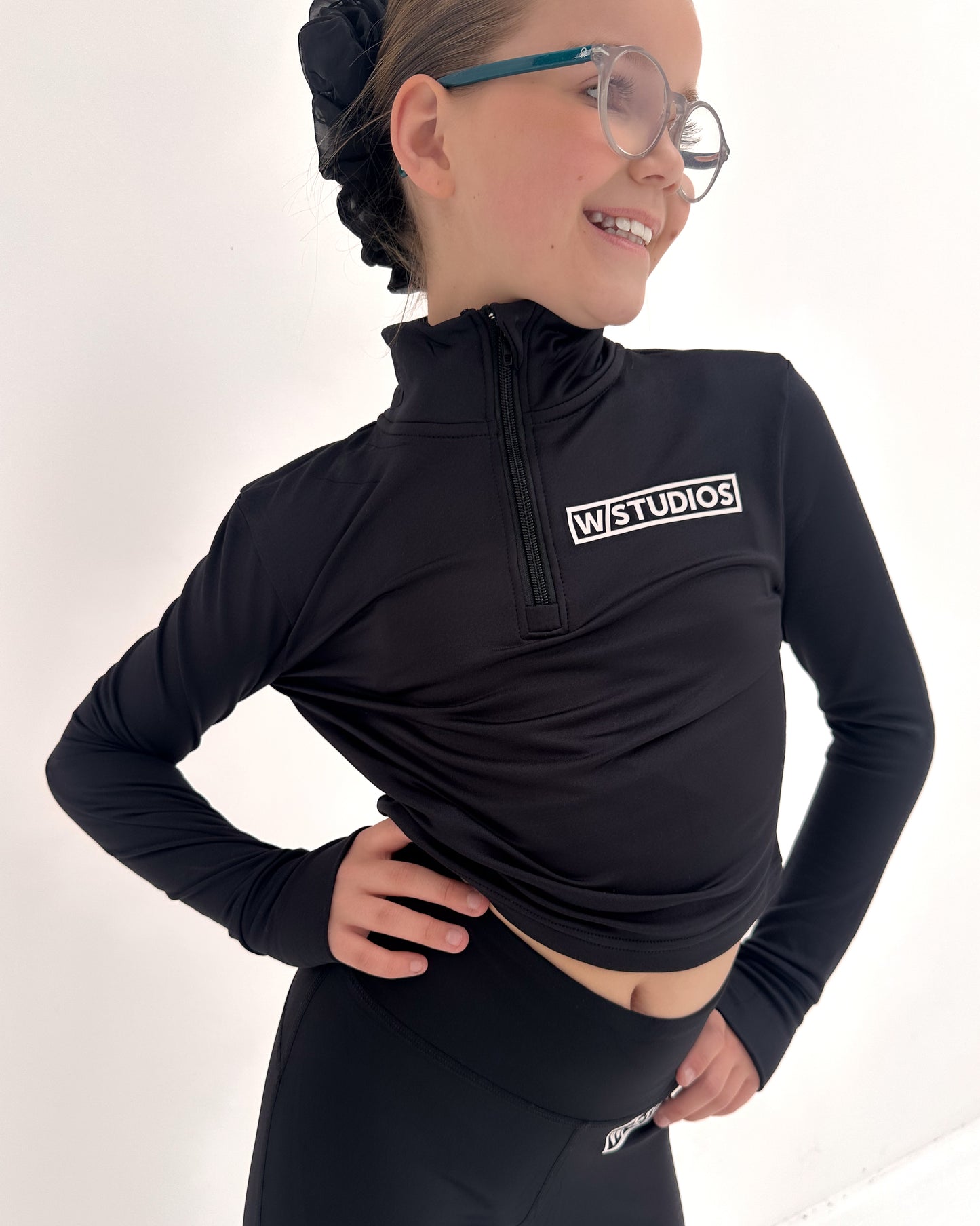 Cropped Training Jacket - 1/4 Zip